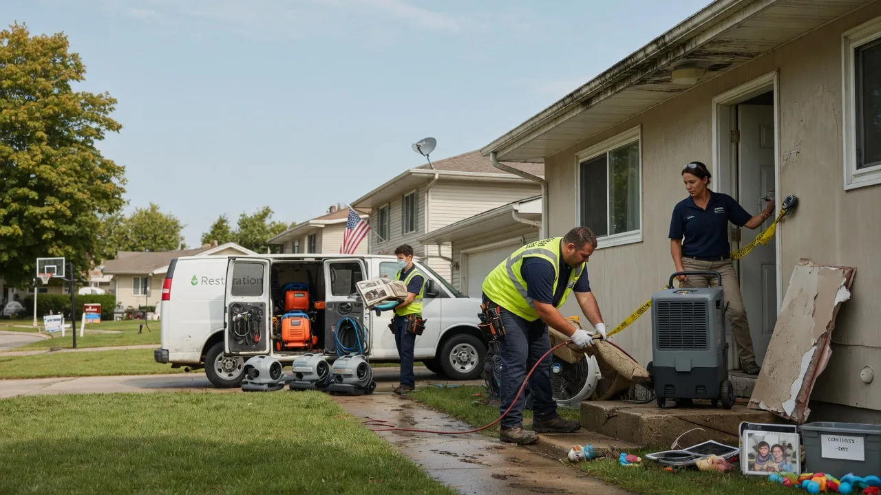 Water Damage Restoration in Northbrook, IL near me